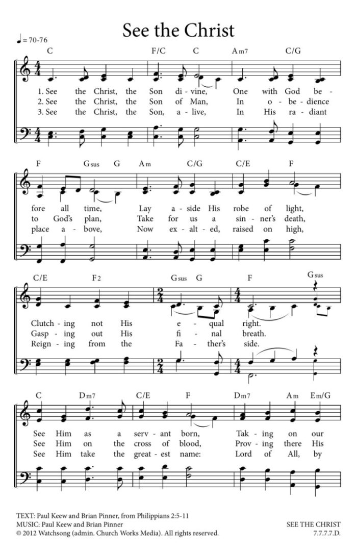 See The Christ Free Song Church Works Media